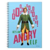 Buddy the Elf | He's an Angry Elf Notitieboek (Voorkant)