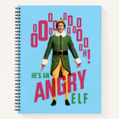 Buddy the Elf | He's an Angry Elf Notitieboek (Voorkant)