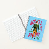 Buddy the Elf | He's an Angry Elf Notitieboek (Binnen)