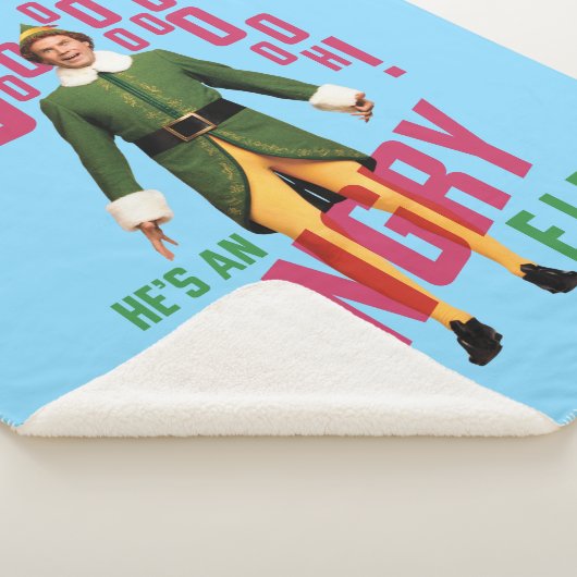 Buddy the Elf | He's an Angry Elf Sherpa Deken (3/4)