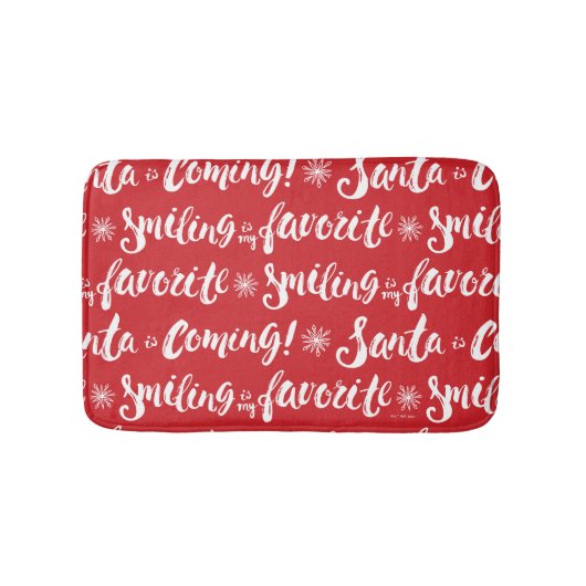 Buddy the Elf | Het glimlachen is mijn favoriete p Badmat (Voorkant)