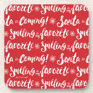 Buddy the Elf   Het glimlachen is mijn favoriete p Bier Onderzetter