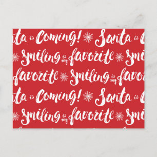 Buddy the Elf Het glimlachen is mijn favoriete p Briefkaart