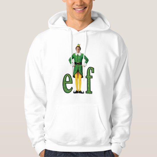 Buddy the Elf Movie Logo Hoodie (Voorkant)