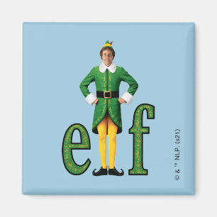 Buddy the Elf Movie Logo Magneet