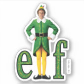 Buddy the Elf Movie Logo Sticker (Voorkant)