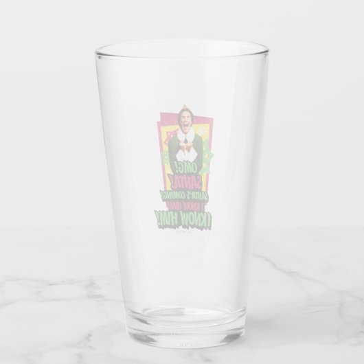 Buddy the Elf | OMG! Kerstman. Glas (Achterkant)