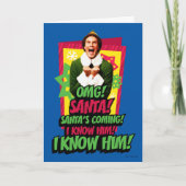 Buddy the Elf | OMG! Kerstman. Kaart (Voorkant)
