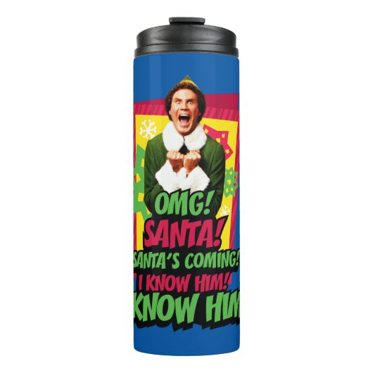 Buddy the Elf | OMG! Kerstman. Thermosbeker (Voorkant)