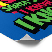 Buddy the Elf | OMG! Santa! Poster (Hoek)