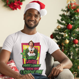 Buddy the Elf OMG! Santa! T-shirt
