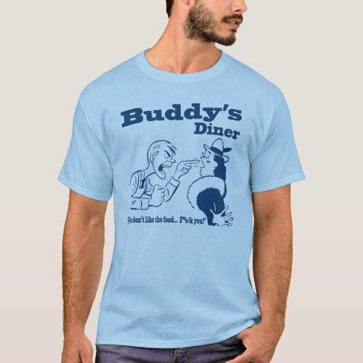 Buddy's Diner T-shirt (Voorkant)