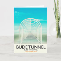 Bude Tunnel, Cornwall Parodie Reisposter