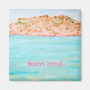 Budelli Turquoise Zee Magneet