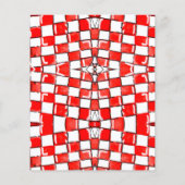 BUDET Feestelijke Retro Holly Jolly Kerstfeest (Achterkant)