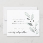 Budget 1e gehuwde kerstfeestdag (Achterkant)