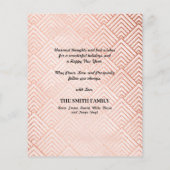 BUDGET 2023 Calendrier Carte photo familial modern (Dos)