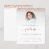 Budget 2024 Afstudeerder Foto Roos Gold Glitter In (Voorkant / Achterkant)