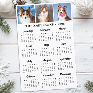 Budget 2025 Huisdier Foto Hond 12 Maand Kalender K