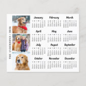 Budget 2026 Aangepaste Hond Huisdier Fotokalender  (Voorkant)