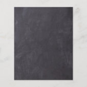 Budget 2026 - Personnalisé 3 Photo Carte Calendrie (Dos)