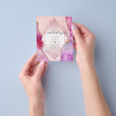 BUDGET 21e Verjaardag Glitterende AGATE Fonkel Uit Flyer (Hand)