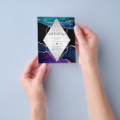 BUDGET 21e Verjaardag Glitterende AGATE Schitter U Flyer (Hand)