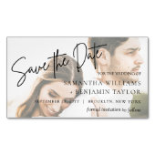 Budget 25 Magnet Réservez la date Négociation (devant)