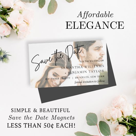 Budget 25 Magnet Réservez la date Négociation