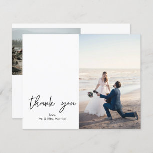 Budget 2 Foto Modern Calligrafie Dank u