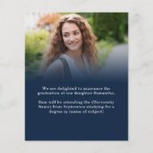 Budget 2 foto Navy Gold 2023 Afstuderen kondigt aa (Achterkant)