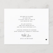 Budget 3 fotocollage moderne bruiloft bedankt (Achterkant)