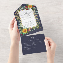 BUDGET 3in1 Burgundy Zonneschermen Huwelijks RSVP