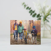 Budget 4 Cartes de Noël Joyeuses Photo (Debout devant)