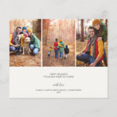 Budget 4 Cartes de Noël Joyeuses Photo (Dos)