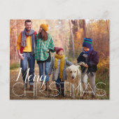 Budget 4 Cartes de Noël Joyeuses Photo (Devant)