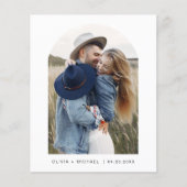 Budget 4 Foto Elegant Modern Wedding (Voorkant)