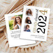 Budget 4 foto Zwart Goud 2025 Afstuderen Aankondig