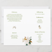 Budget 4 pages Programme funéraire de l'arbre Magn (Dos)