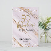 Budget 50 et fabuleux programme du cinquantième an (Debout devant)