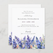 BUDGET 85e Verjaardag Juli Geboortemaand Bloem (Voorkant / Achterkant)