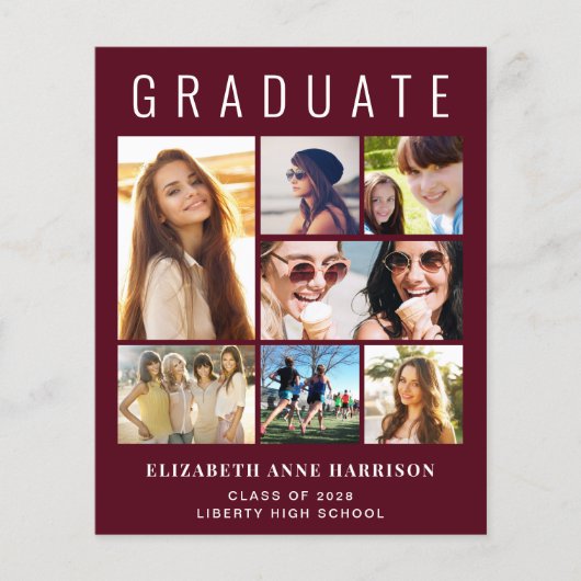 Budget 8 Aankondiging van het Afstuderen van de Fo (Voorkant)