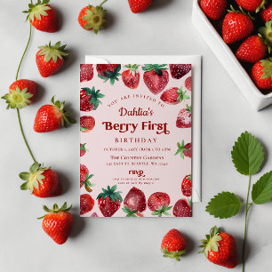 Budget Aardbei 1e Berry Eerste Verjaardag