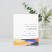 Budget Abstracte Flower Art Weddenschap (Staand voorkant)