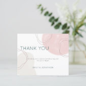 Budget Abstracte Vormen Fotobruiloft Hartelijk dan (Staand voorkant)