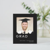 Budget Afstudeerder Afstuderen Foto Eenvoudige aan (Staand voorkant)