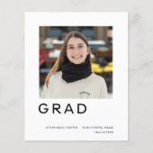 Budget Afstudeerder Foto Afstuderen Eenvoudige bek (Voorkant)