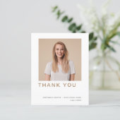 Budget Afstudeerder Foto Gold Afstuderen Hartelijk (Staand voorkant)