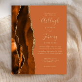 Budget Agate Burnt Oranje Bruin Weddenschap