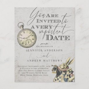 Budget Alice in Wonderland Wedding